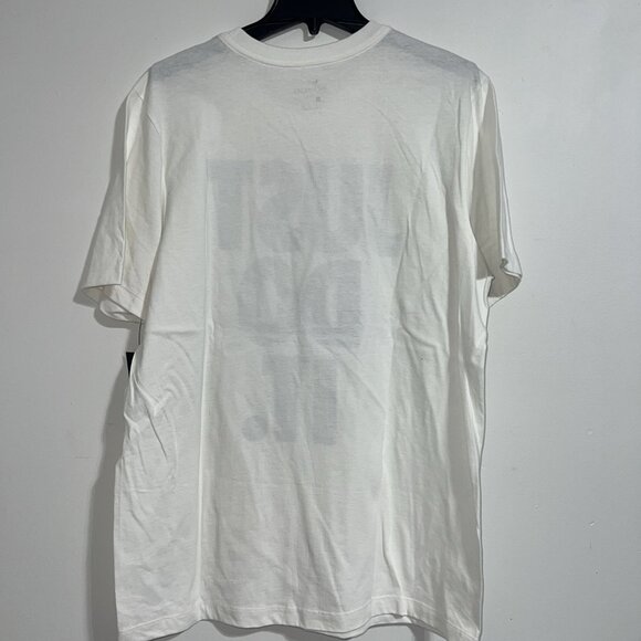 Nike Tee Sportswear Just Do It. Logo White Men’s Large - Picture 8 of 9
